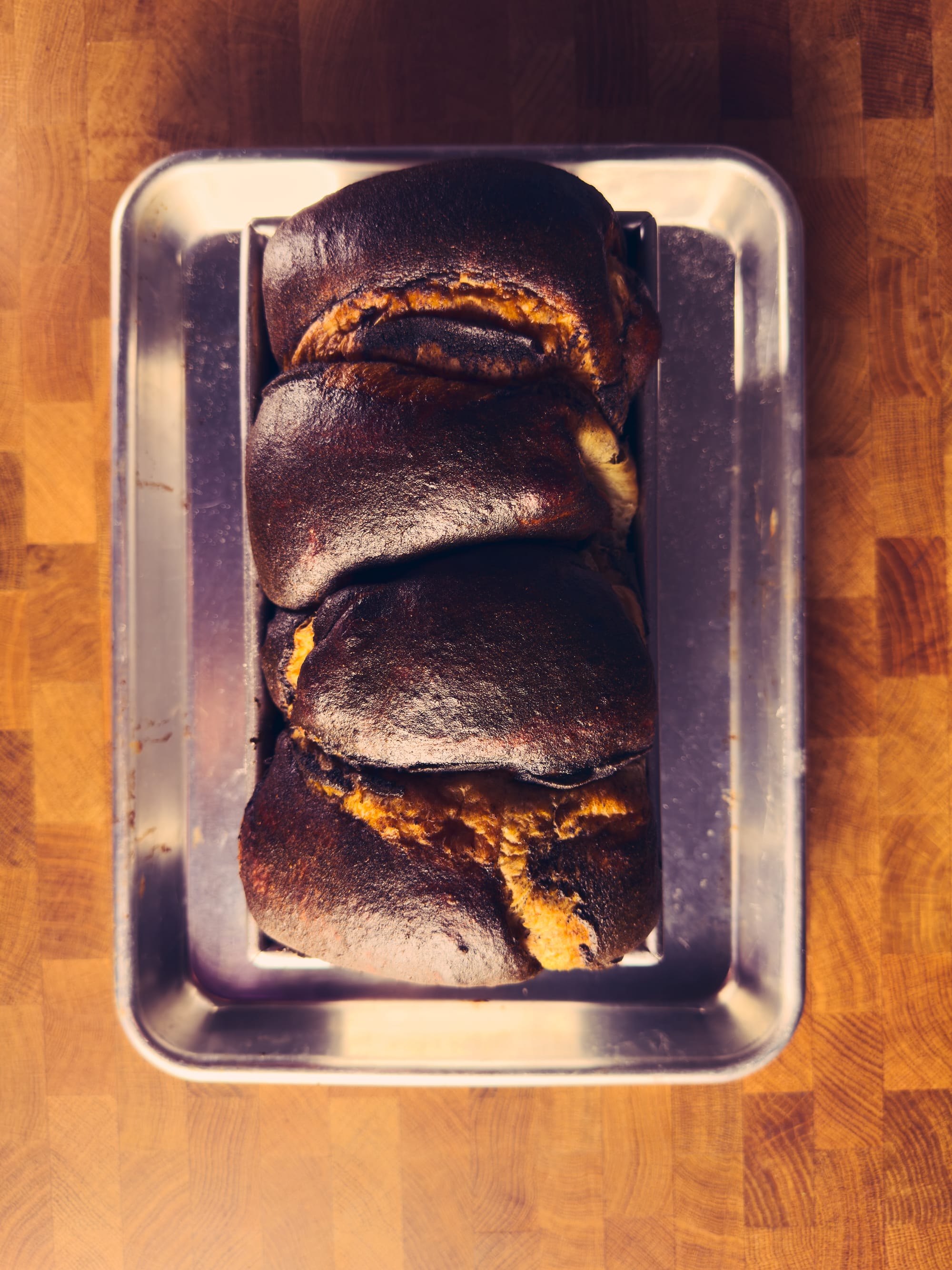 Black Sesame Milk Bread